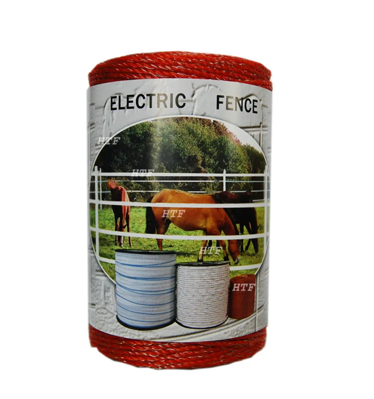 Polywire electric fence alambre de polietileno para cercas electrica