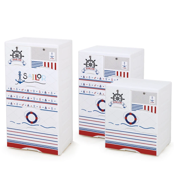 Лидер продаж, пластиковые ящики для хранения с блокировкой voyage printing PP