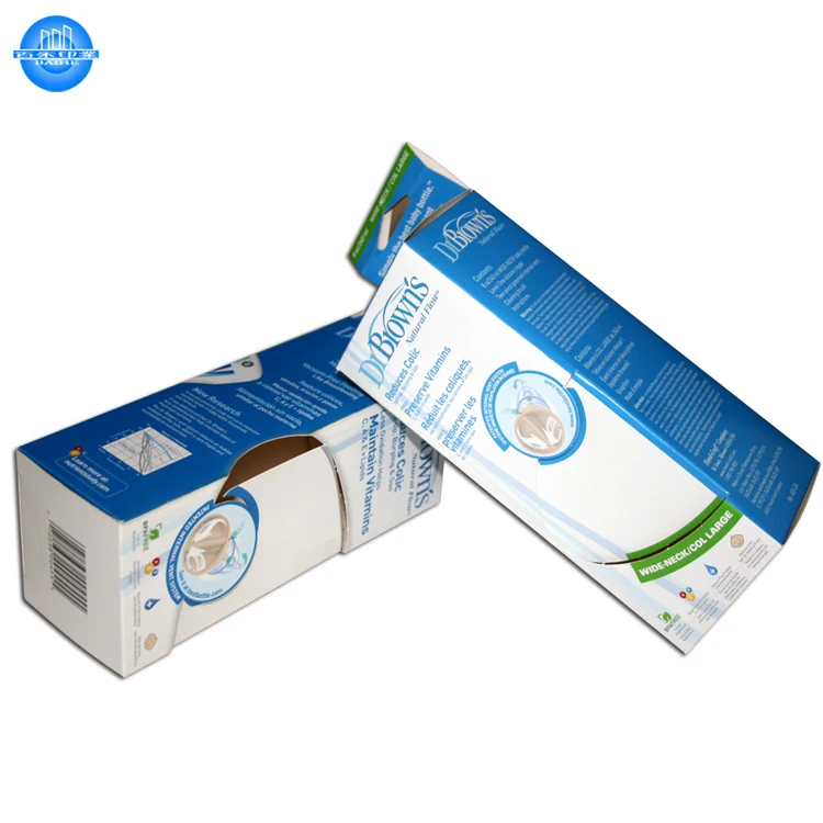 Custom printing beautiful small packaging box for bottle