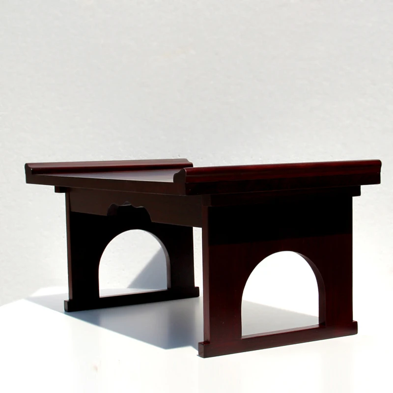 Japanese Paulownia Tea Table Asian Low Wooden Furniture Tatami Style Vintage solid wood Low Foldable Table