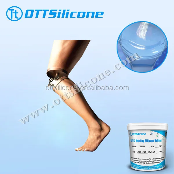 Eco-friendly liquid silicone rubber raw material for mask making/artificial leg casting