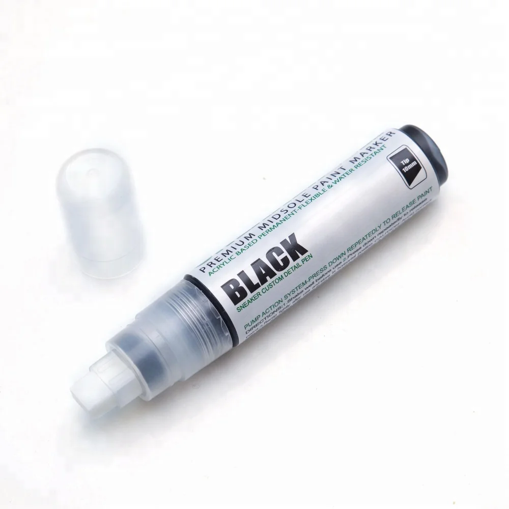 
2021 new white Premium Midsole Marker Sneakers 10mm Chisel Tip Premium Midsole Paint Pen 