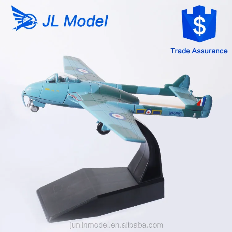 1955 United Kingdom de Havilland Vampire FB.9 1 72 scale airplane model
