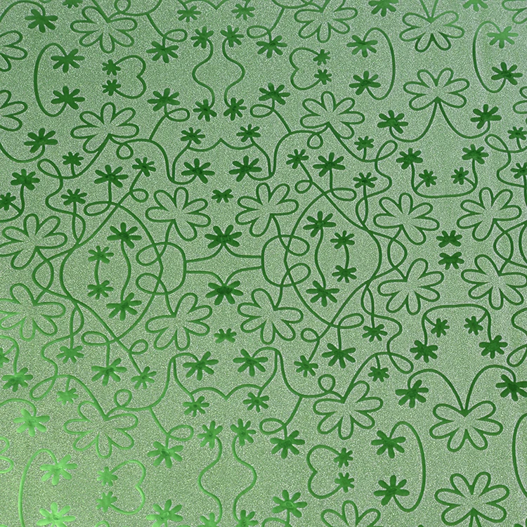 3D BOPP film thermal laminating film wrapping paper roll gift