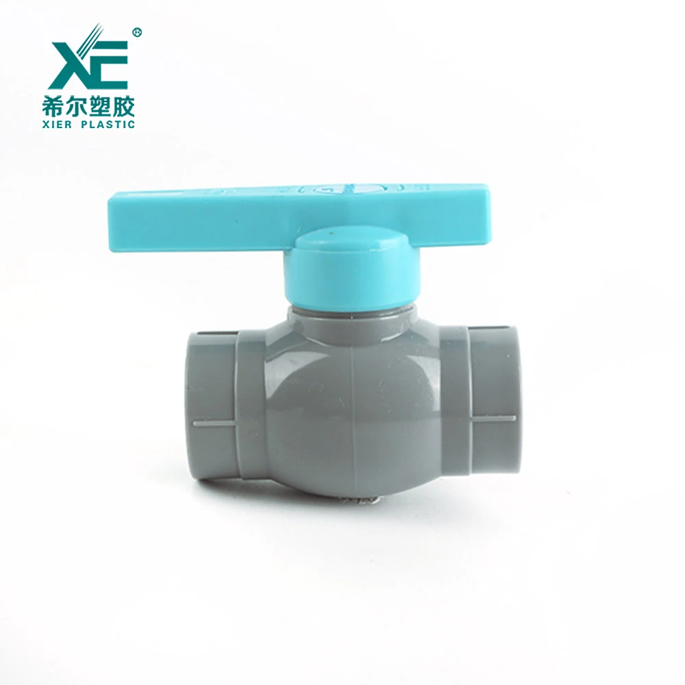Excellent quality durable free sample pvc plastic ball valve