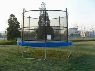 High Quality  Popular  Spring Round 14FT  Trampoline with Enclosure