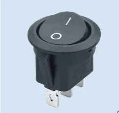 6А. 125 В AC Черный Rocker Switch for electron KCD1-102/106B