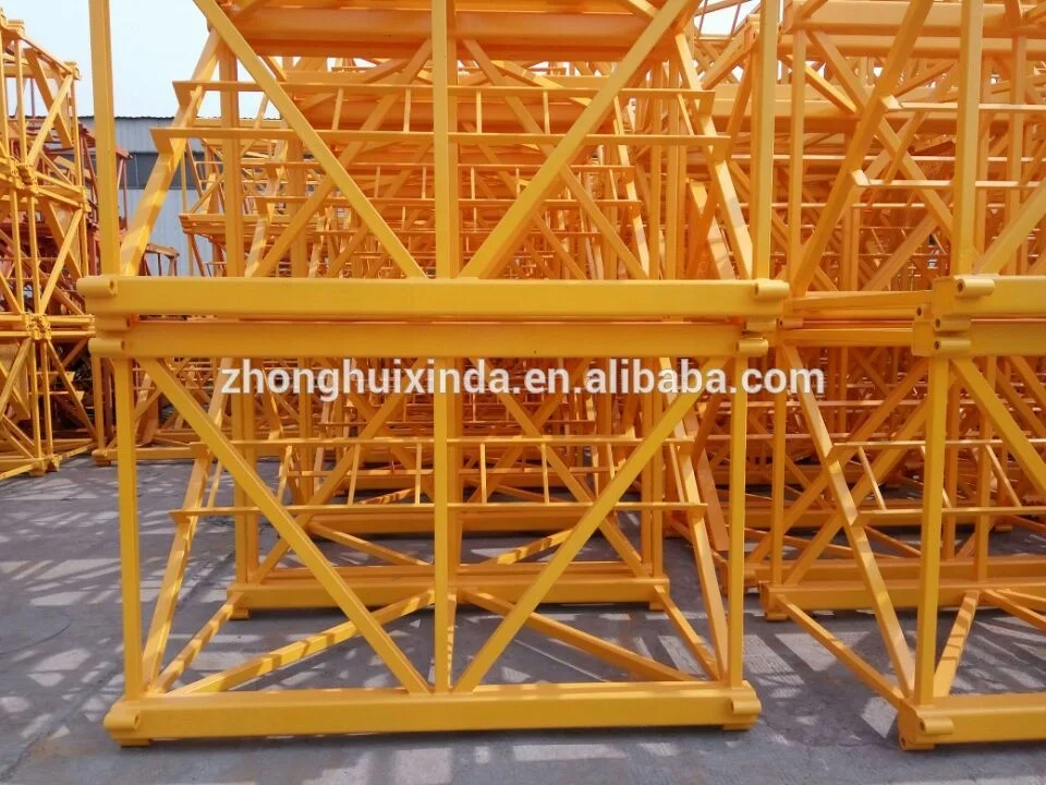 
6tons QTZ63-TC5013 tower crane with 50m jib length 