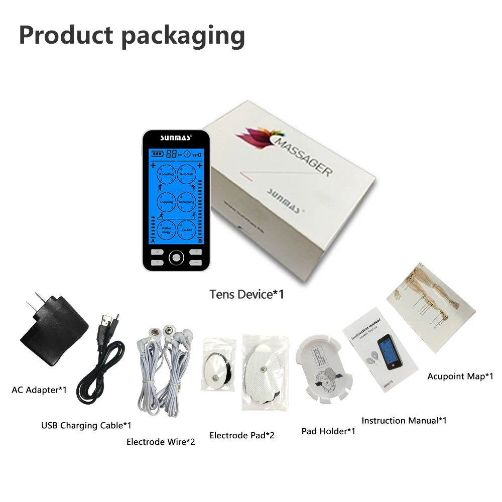 Customized wireless tens unit Best Selling Products Full Body Erotic Massage  OEM/ODM household medical devices massage machine