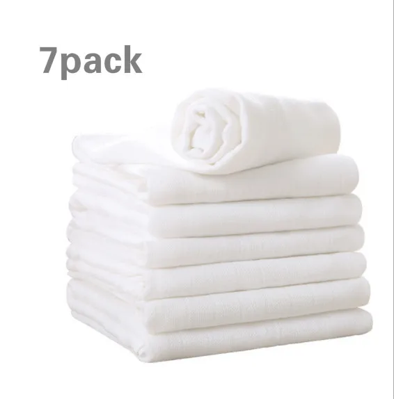 
The diamond and grip 6 pack Wash Cloth Burp towels Muslin bamboo fiber diaper quick-drying several size provided 