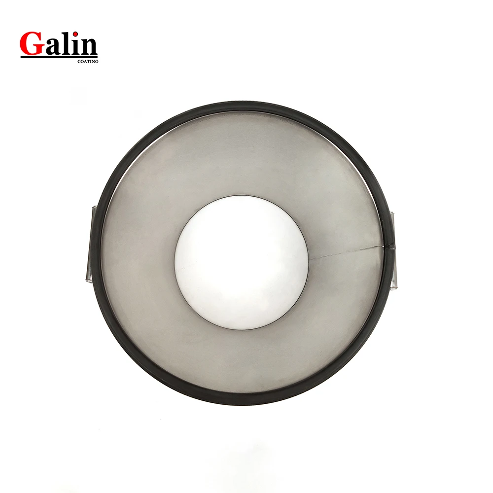 55 L stainless steel material powder coating hopper and bucket  for lab powder coating machine