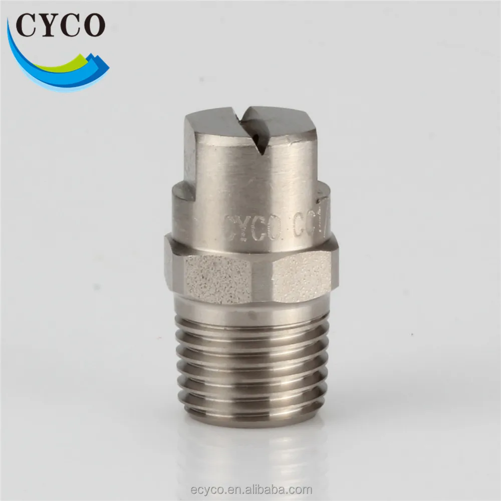 
CYCO flat fan jet water spray nozzle 