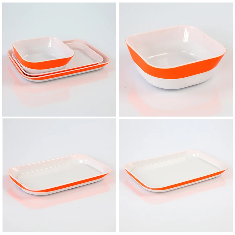 Reusable Tableware Mini Plastic Dishes For Airline
