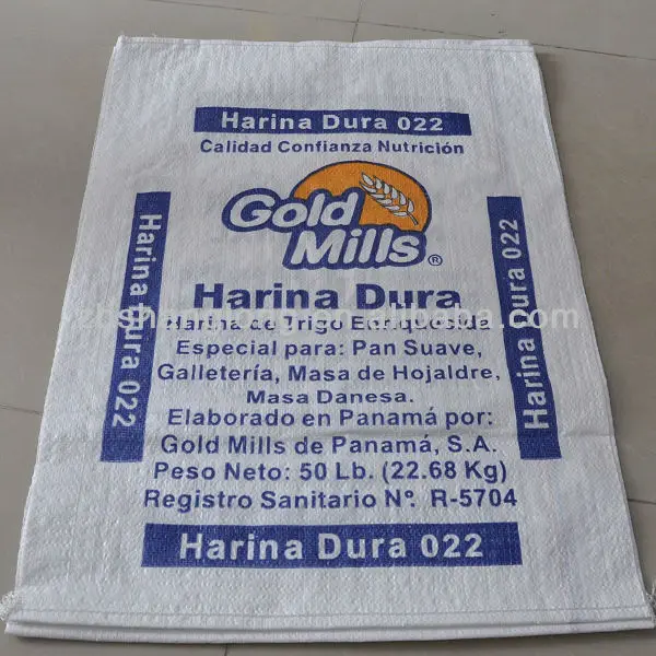 2015 новый pp сплетенный мешок для упаковки пшеницы / зерна