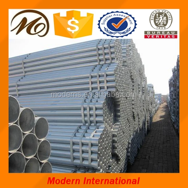 Astm a53 график 40 оцинкованная стальная труба