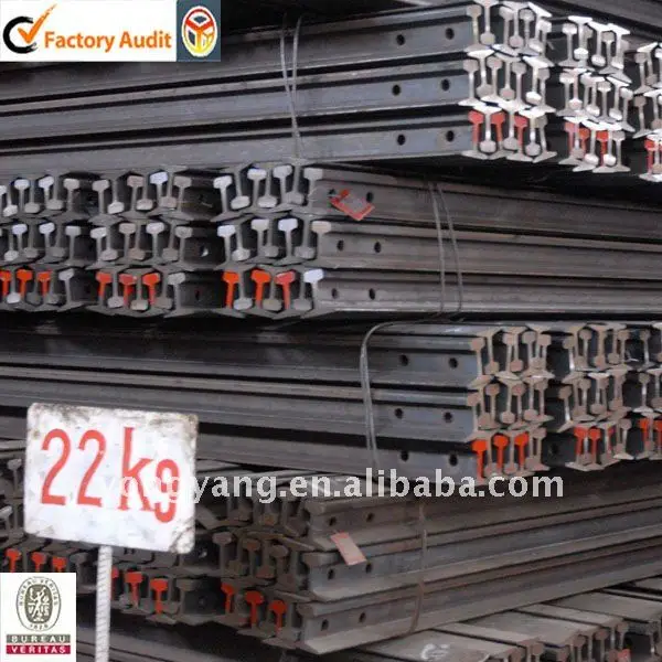 
light rail steel rail 22kg GB 