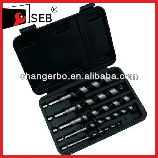 Набор сверл с шестигранным хвостовиком в пластиковой коробке