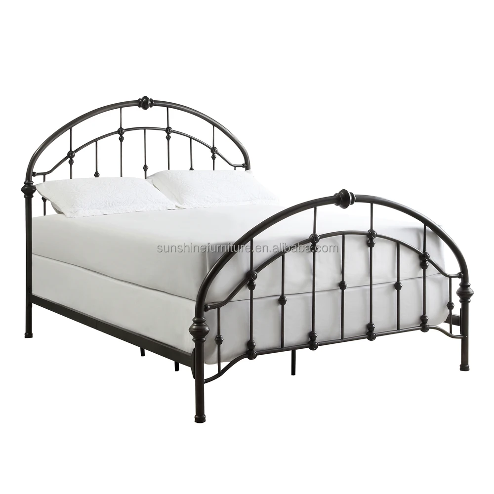 
cheap modern simple single metal bed iron bed white for home school and hotel 