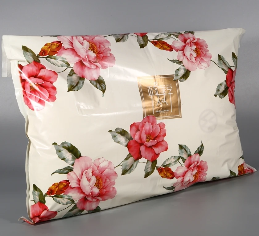 China Manufacturer New Products Cover Packaging PE pillow plastic bag With Handle