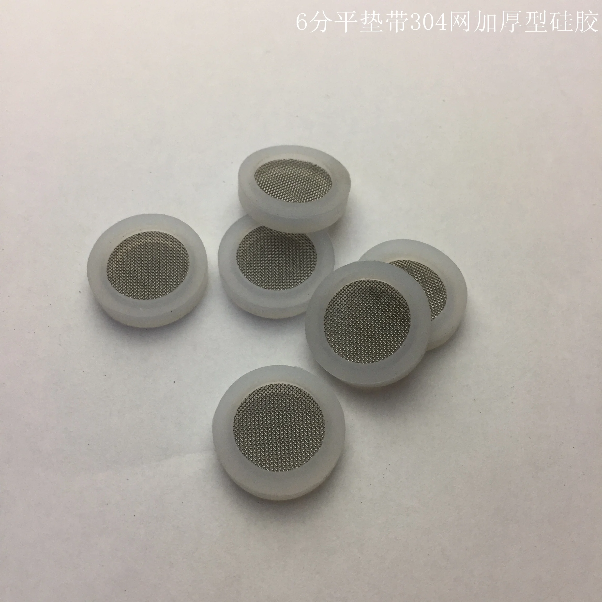Factory price stainless steel rubber washer filter with mesh20 30 40 60 80 mesh screen filter cap/hose rubber washer
