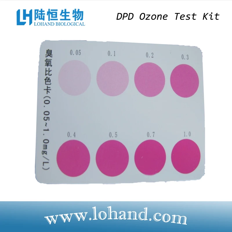 Hot sale lab 50tests Ozone Test kit