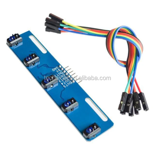5-Way Tracking Sensor Trace Sensor Tracking Module Infrared Sensor Tcrt5000l