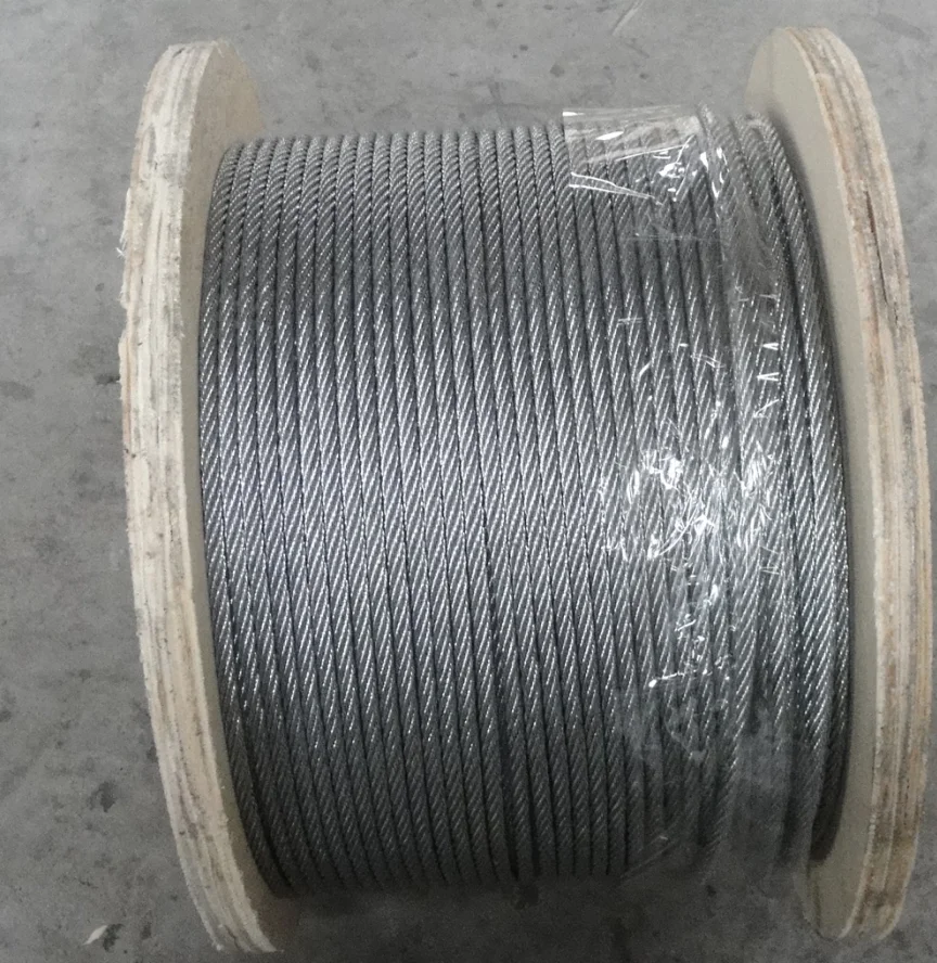 Zinc Plated DIN3055 Steel Wire Rope