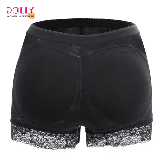 Butt Lifter Buttock Enhancement Pads Underwear Shapewear Lace Padded Control Panties Pad Girl Shorts