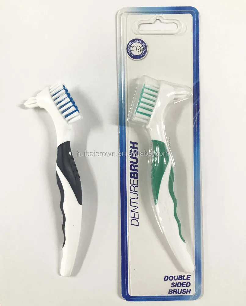 
Private Label Double side deep clean Professional OEM/ODM Toothbrush nylon Denture brush 