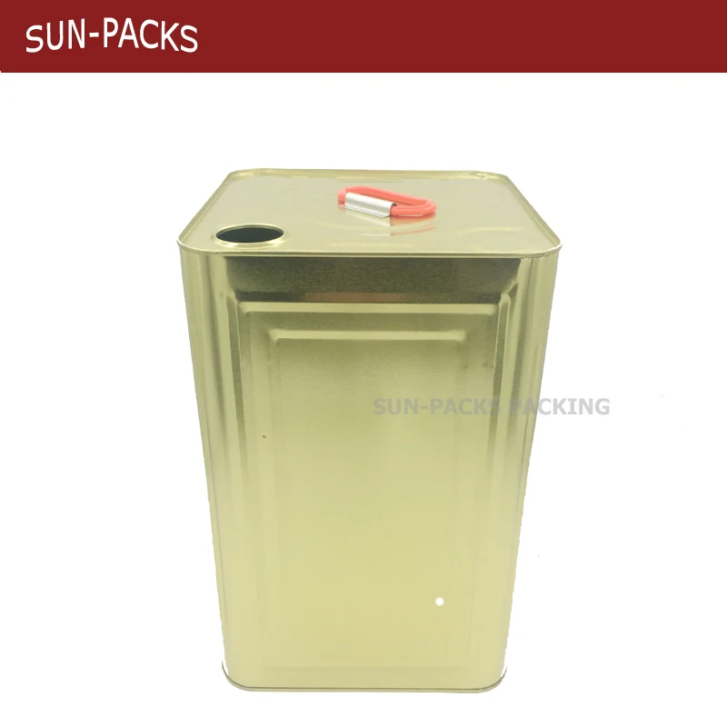 18 Liter Cooking Olive Oil Can with Lid for Sale