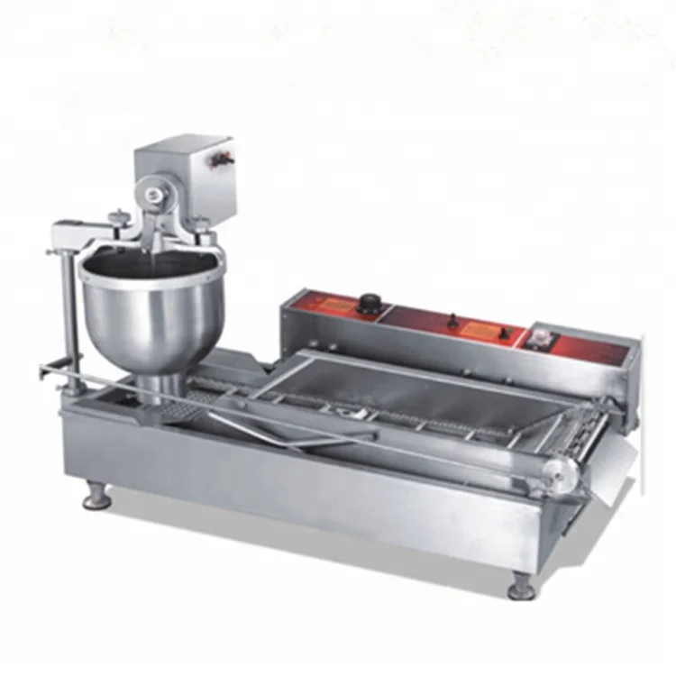 New Style Commercial Automatic Donut Doughnut Making Filling Frying Machine