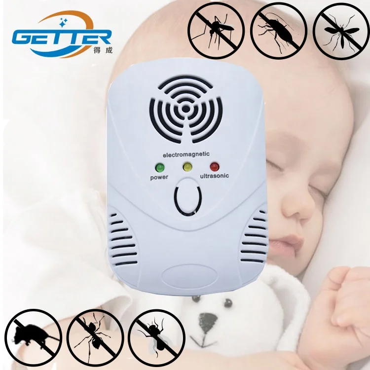 2022 Hot Selling  Ultrasonic Pest Repeller electric High Efficiency Pest  Mouse Rodent Mosquito Cockroach Repellent