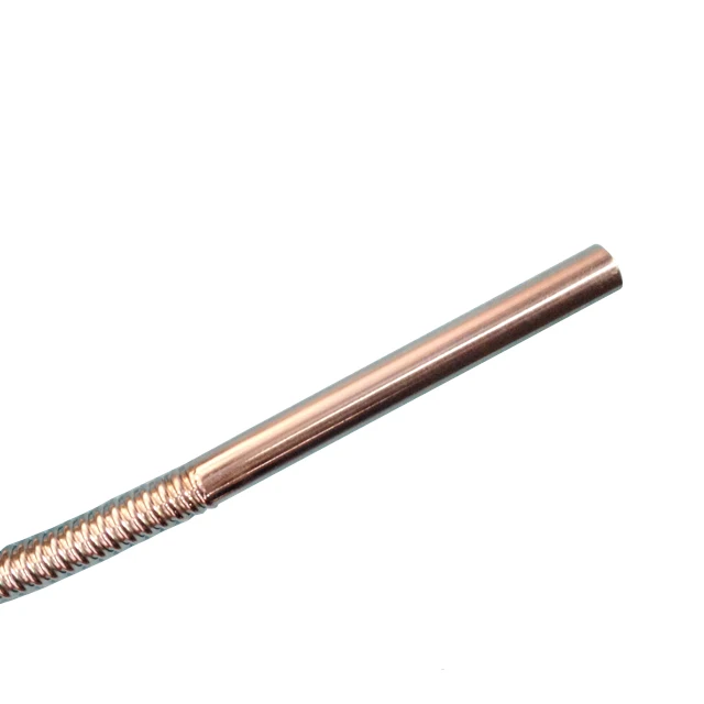 Water immersion cartridge heater probe rod