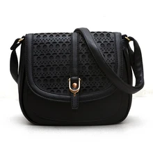 2015 new crossbody bags for women hollow out pu shoulder handbags bolsas femininas bag female messenger bag for women