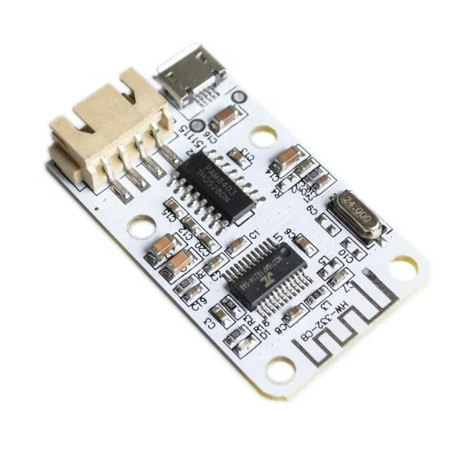 Wireless Blue  tooth 4.0 Stereo Audio Receiver Module Digital Amplifier Board Module USB 3W+3W 5V DC