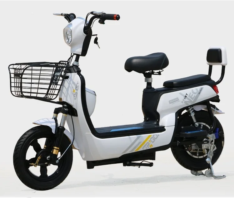 2018 new electric bike 48V lead acid battery 350W model  adult electric scooter Pedal Assist Riding Electric bike