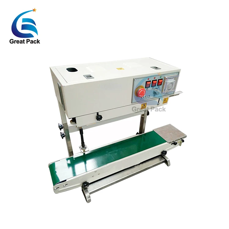 Вертикальная машина уплотнителя пластиковый мешок для жидкости с датой штамп