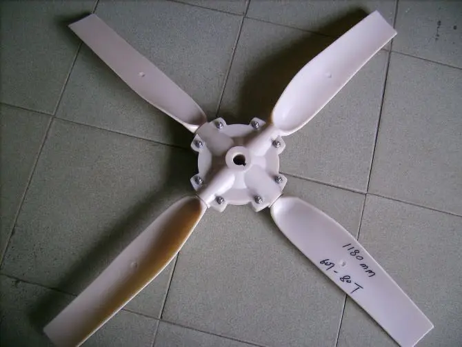 ABS Cooling Tower Fan Blades for 20T Round Shape Cooling Tower