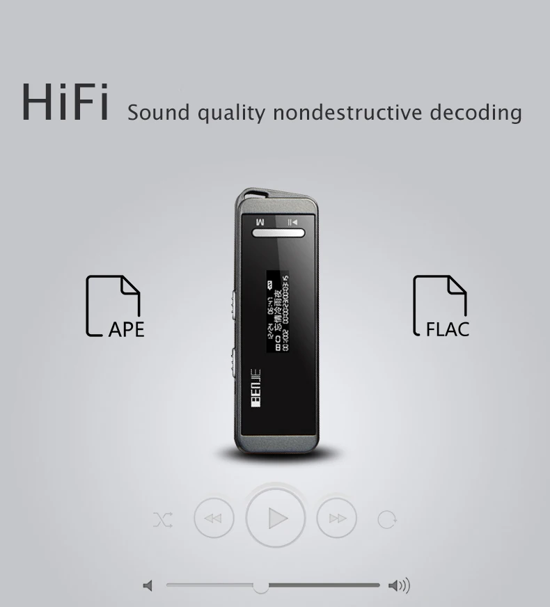 
 Модный мини музыкальный плеер с 4 ГБ/8 ГБ/16 ГБ внутренней памяти USB цифровой MP3-плеер для бега  