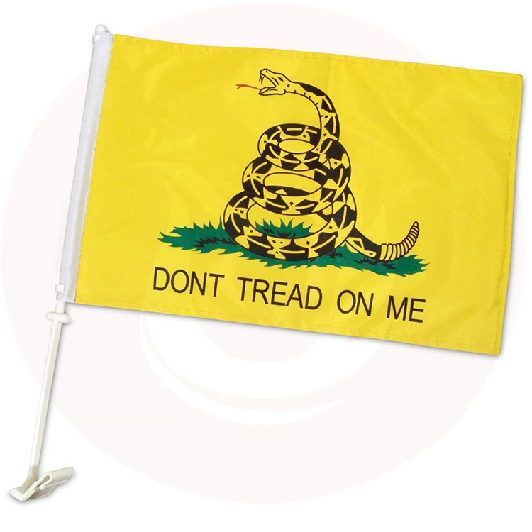 
Custom 12x18 Inches Size Of Poland Car Window Flag For Decoration 