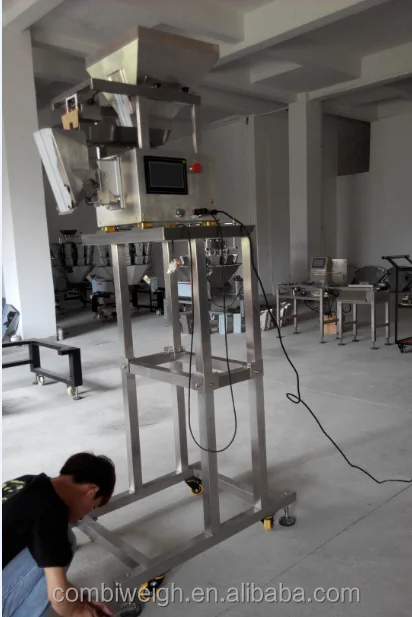 1 head modular linear weigher filling machine for Salt seed rice small granule products