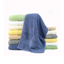 Китайский поставщик, мягкое однотонное окрашенное полотенце из египетского хлопка для домашнего использования, 100% хлопок