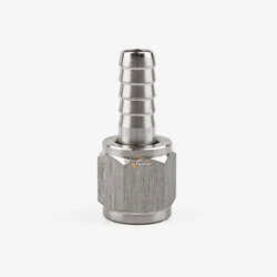 5/16 barbed Swivel Nuts - Threaded to Barbed for Beer and Gas Line 1/4 MFL Cornelius Keg Connectors