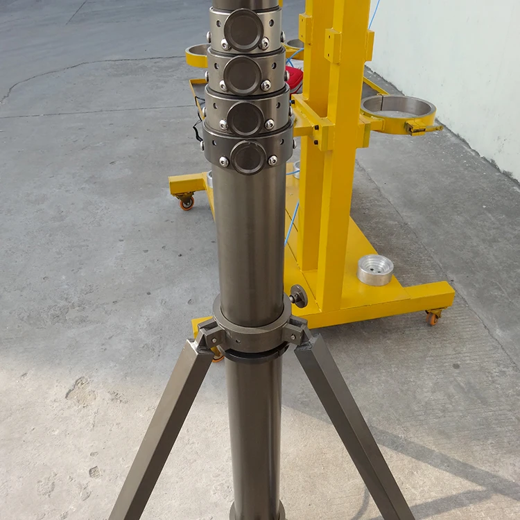 
Camera pole Antenna 22m pneumatic mast 