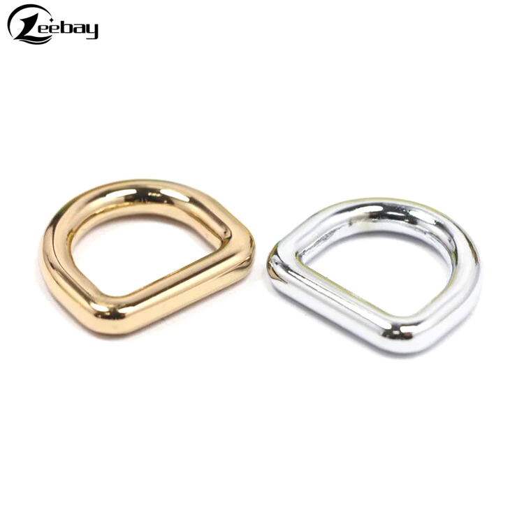 High quality zinc alloy metal d ring for handbag