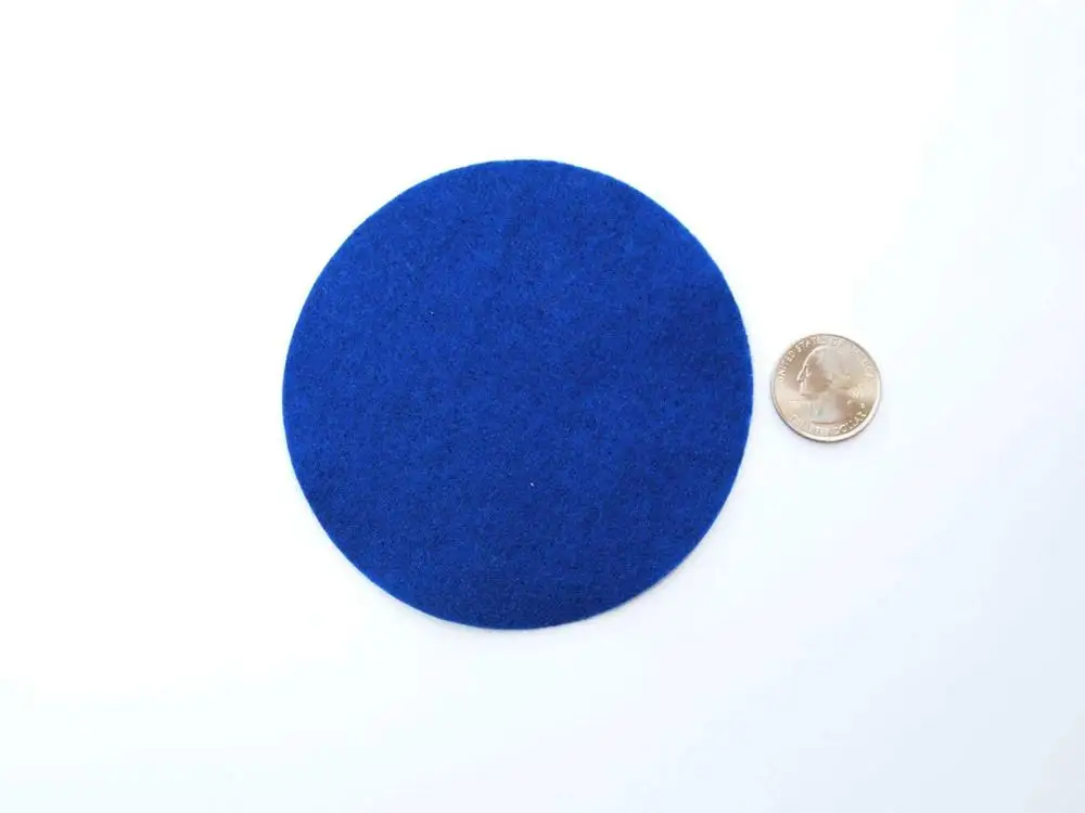 
felt circle diy bulk felt pads eco friendly ornaments die cut adhesive felt circles for craft 