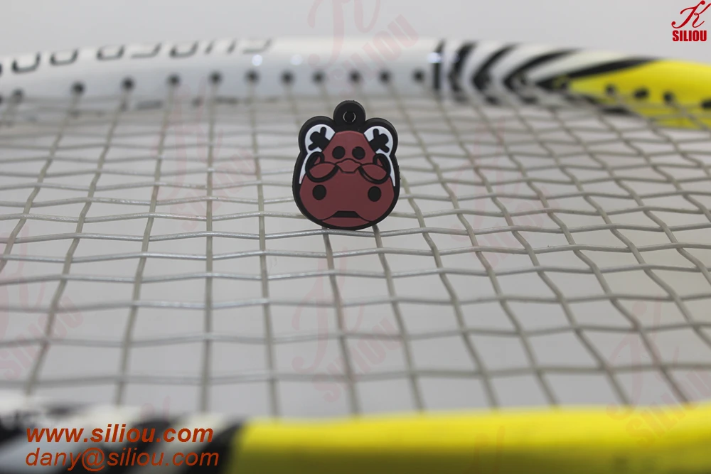 silicone tennis dampeners cartoon design tennis accessory for tennis sports