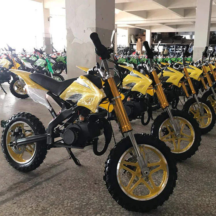 Тяговый старт и электрический старт бензиновый велосипед-внедорожник 49CC мотоцикл
