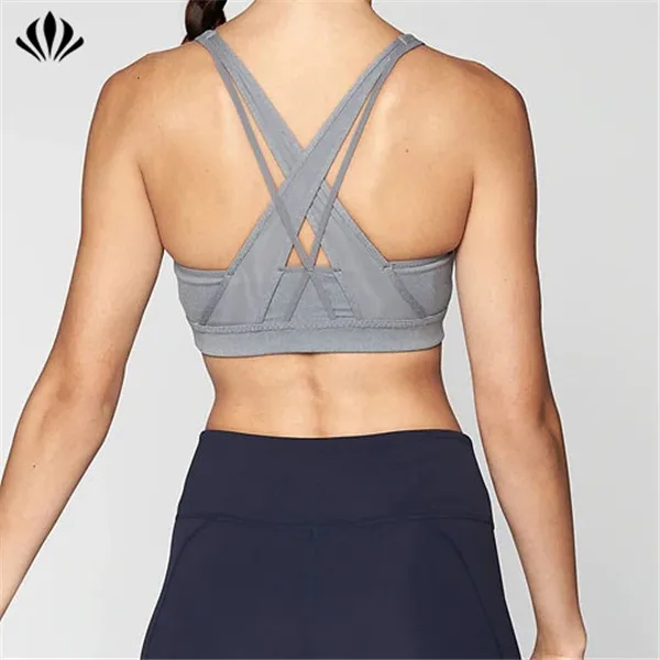 High quality tight hyper focused women transcendence yoga sports bra