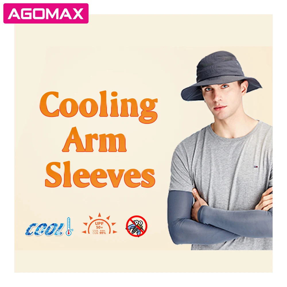 Custom wholesale sport sleeve compression spandex elastic arm sleeve